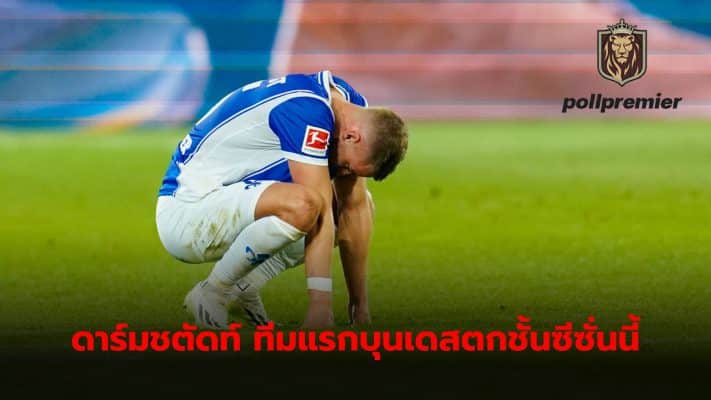 Darmstadt became the first Bundesliga club this season to be relegated to the second tier.