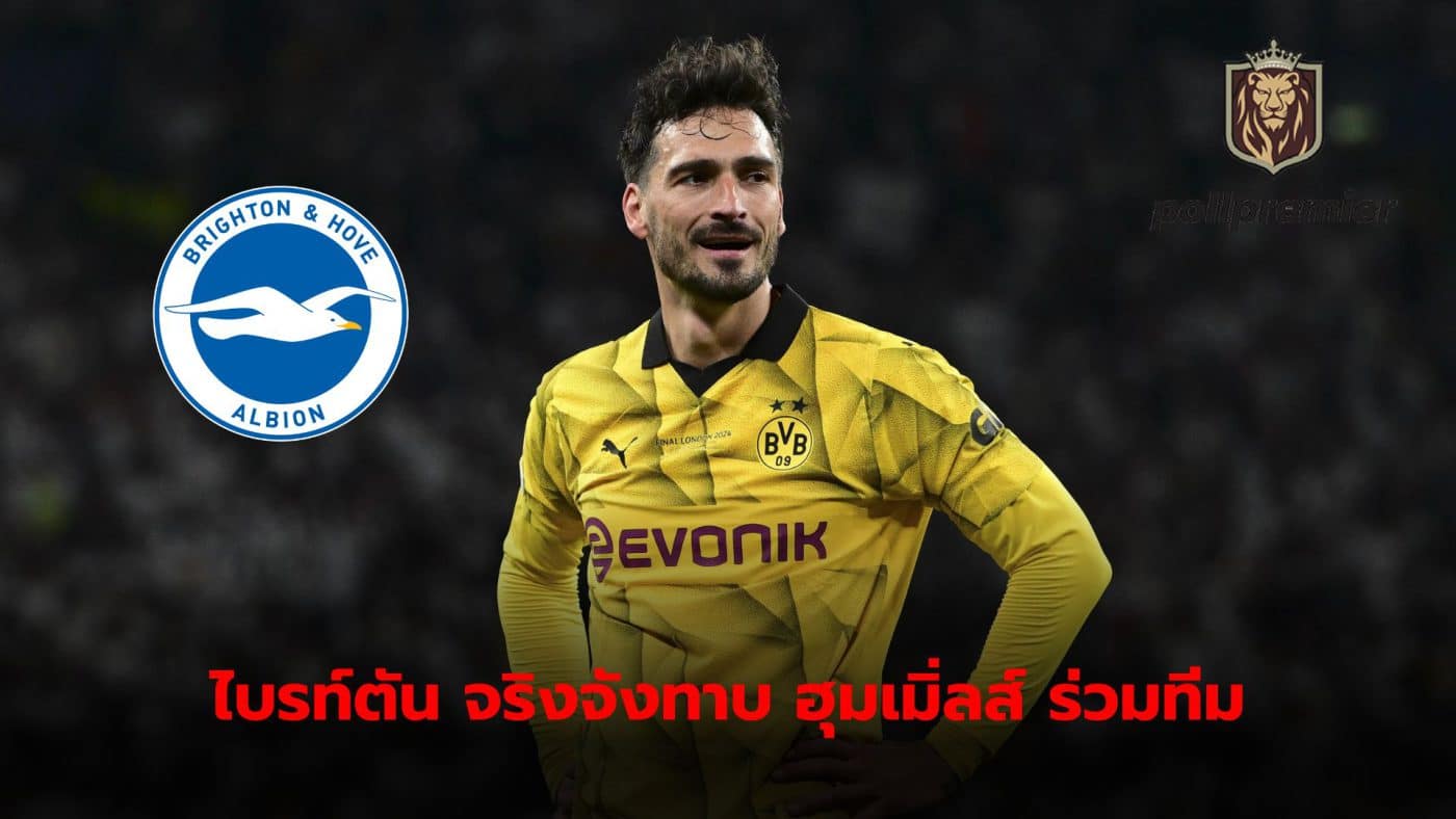 Brighton move forward with Mats Hummels to join the team on a free transfer.